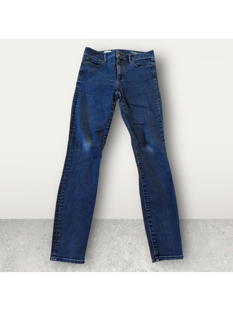 Gap Resolution True Skinny Blue Denim Jeans Size 30
